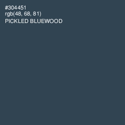 #304451 - Pickled Bluewood Color Image